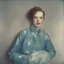 Placeholder: Actress joan crawford, blue, autochrome, plastic jacket,