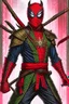 Placeholder: Spider-Man as a futuristic samurai