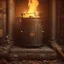 Placeholder: an viking fire place in old house, scary, zombie, steam punk, realistic, made in octane, cinematic, ultra-realistic, extremely detailed octane rendering, 8K, VRAY Super Real ar 2:3, dof photorealistic futuristic 50mm lens hard lighting dark gray tintype photograph, realistic lighting, sepia color