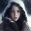 Placeholder: winter girl