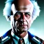 Placeholder: Portrait of Doctor Emmet Brown, Back to the Future, ultra realistic, high detail, Tay tracing, 8k, rojyo, steampunk