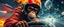 Placeholder: bad ass psychic ,clumsy ninja reggae monkey with helmet and with ears on fire, b movie poster, etheral astral weird perspective worried yoga vin diesel legend race car racing with huge g force against spaceships going sideways in ramp driver close up portrait of dj magic kobold gremlin farmer pilot looking down on cam, with background in the style of escher and giger, a chill contrapunctus fugue in the style of fsol, beethoven,