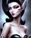 Placeholder: Sexy evil queen black hair full image