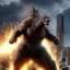 Placeholder: hybrid between godzilla and iron man