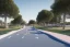 Placeholder: Day in quinta do lago, main avenida with jogging track and cycling lane