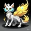 Placeholder: Create a spirit feline in the pokémon style