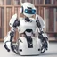 Placeholder: Gorgeous cartoon style robotic librarian figure represeting an AI bot