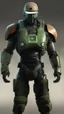 Placeholder: photorealistic, military cybernetics, weapons test, military colors, browns, beige, green, rust