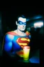 Placeholder: Depressive superman night tokio drinks neon, clown party, fugifilm polaroid