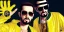 Placeholder: jesus wearing aviator sunglasses & a yellow ali g outfit