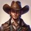 Placeholder: dnd, portrait of cute cowboy
