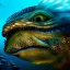 Placeholder: ultra detailed fullbody portrait of Sea monster underwater, extremely detailed digital painting, intrincate, extremely detailed face,crystal clear Big eyes, in the style of Simon Bisley, mystical colors , perfectly centered image, perfect composition, rim light, beautiful lighting, 8k, stunning scene, raytracing