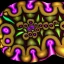 Placeholder: hyper realistic fractal mushroom trip with eyes, DMT, LSD, Mescaline,