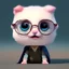 Placeholder: tiny cute {harry potter} toy, standing character, soft smooth lighting, soft pastel colors, skottie young, 3d blender render, polycount, modular constructivism, pop surrealism, physically based rendering, square image