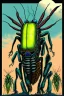 Placeholder: monster insect 70s sci fi art