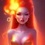 Placeholder: sexy flame princess