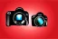 Placeholder: Vector DSLR Camera Photography Vector Vector Illustration