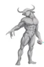 Placeholder: The Minotaur a man with a bull's head