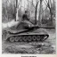 Placeholder: ww1 german tank with soldiers in a forest medieval print black & white