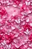 Placeholder: rose petals, pink crystals and diamond, sparkles and flowers, and butterflies background