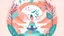 Placeholder: Create a serene flat design illustration for a yoga and well-being website. Use a soothing color palette and depict a tranquil yoga scene with a yogi in yoga positions surrounded by nature.