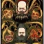 Placeholder: Vampire Bat face Cthulhu tentacles beard Russian Orthodox priest