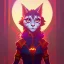 Placeholder: circus, tabaxi, female, fantasy, at dawn by atey ghailan, mystical colors, Golden hour, Lisa Frank fantasy