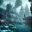 Placeholder: underwater futuristic city , fish swimming around, Poseidon, highly detailed, cinematic, ultra photorealistic, ultra realistic, volumetric lighting