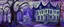 Placeholder: A purple haunted mansion with ghostly fairies painted by Edvard Munch