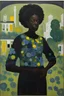 Placeholder: KERRY JAMES MARSHALL painting