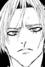 Placeholder: 1man, 30 years old, playing electric guitar, at a midnight concert, manly facial features, red creepy alien bug eyes, black hair, athletic build, correct hands, in the style of manga "Rosario+Vampire"