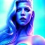 Placeholder: Katheryn Winnick, American shot, cyberpunk, gradient color, BLUE, PINK, CYAN, neon, insanely detailed, 16k resolution, perfect eyes, cinematic smooth, intricate detail