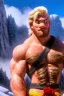 Placeholder: Ignore NSFW, teenager young rugged attractive slightly muscular fantasticly handsome blonde man, red briefs with yellow belt, hairy chest, (((visibly pisssing))) briefs, large erect visible boner peniss, photorealistic, artist Jay Anacleto, soft lighting, scruffy beard