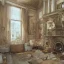 Placeholder:  Living room with a big full wall window view on mediterranean city on sea , Ligurian architecture,interior design,point of perspective,by Jean Baptiste Monge, Epic cinematic, brilliant stunning, intricate, meticulously, detailed, dramatic atmospheric, maximalist digital matte painting