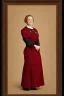 Placeholder: Portrait lady, full body shot, full-color long shot style of Red Dwarf