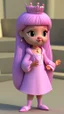 Placeholder: Introduction to Princess Penelope, cartoon,3D