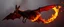Placeholder: portrait of wild fire breathing bat dragon kangaroo above Byzantes, burning a Kangaroo with its breath
