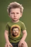 Placeholder: James hetfield toddler, full body, bokeh,hyper realistic