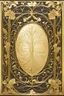 Placeholder: rectangular gold delicate art nouveau book cover