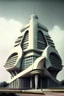Placeholder: Futuristic Architecture of the building of Reserve bank of India
