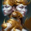 Placeholder: sango fantasy, fantasy magic, intricate, sharp focus, illustration, highly detailed, digital painting, concept art, matte, artgerm and paul lewin and kehinde wiley, masterpiece Asian sexy body dragon head prety lips