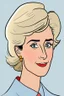 Placeholder: Diana, Princess of Wales ,cartoon 2d