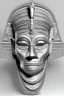 Placeholder: Model of an Egyptian Mask drawings