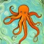 Placeholder: Octopus by van gogh