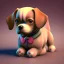 Placeholder: Cute dog 3D