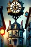 Placeholder: The house with a clock in its walls