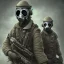 Placeholder: Soldiers with gas mask