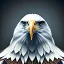 Placeholder: portrait of an eagle, feathers, extremely sharp detail, finely tuned detail, ultra high definition, 8k, unreal engine 5, ultra sharp focus, winter ambiance, snowy mountains