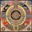 Placeholder: Surreal composition by Paul Laffoley, colorful landscape biomorphic abominations, weirdcore,