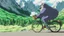 Placeholder: Yeti riding a bicycle, fun, family, award winning, Alberta, rocky mountains